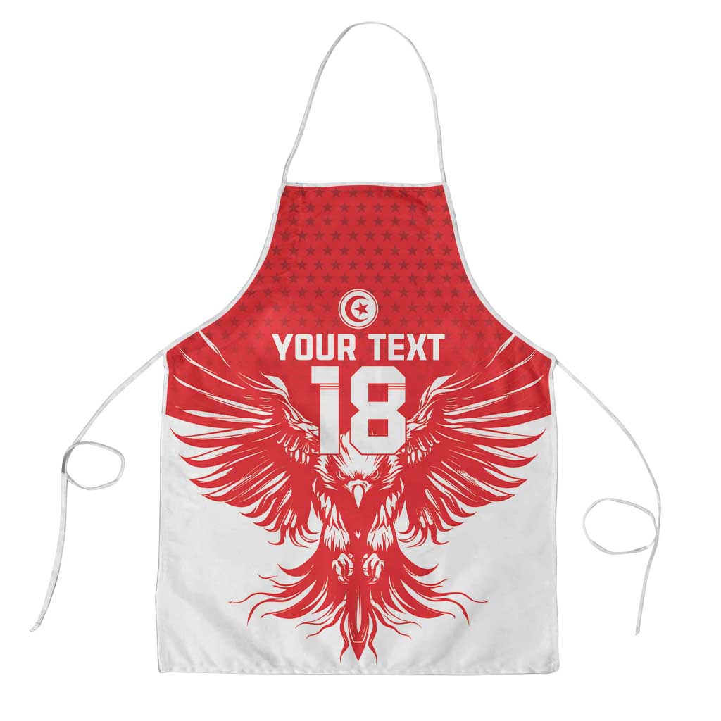 Custom Tunisia Football Apron Eagles of Carthage Spirit - Wonder Print Shop