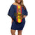 Custom Spain Football Family Matching Off Shoulder Short Dress and Hawaiian Shirt La Roja With Carnation Pattern