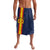 Custom Spain Football Lavalava La Roja With Carnation Pattern