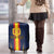 Custom Spain Football Luggage Cover La Roja With Carnation Pattern