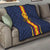 Custom Spain Football Quilt La Roja With Carnation Pattern