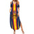 Custom Spain Football Summer Maxi Dress La Roja With Carnation Pattern