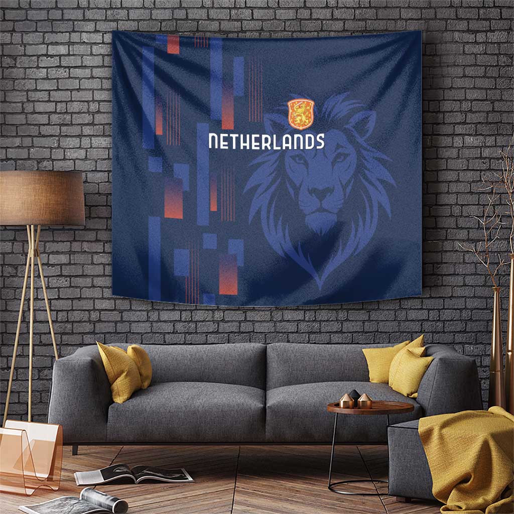 Netherlands Football Tapestry Lion Head Simply Het Nederlands Elftal