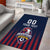 Custom France Football Area Rug Les Bleus Gallic Rooster