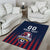 Custom France Football Area Rug Les Bleus Gallic Rooster