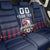 Custom France Football Back Car Seat Cover Les Bleus Gallic Rooster