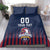 Custom France Football Bedding Set Les Bleus Gallic Rooster