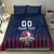 Custom France Football Bedding Set Les Bleus Gallic Rooster