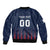 Custom France Football Bomber Jacket Les Bleus Gallic Rooster