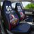 Custom France Football Car Seat Cover Les Bleus Gallic Rooster