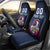 Custom France Football Car Seat Cover Les Bleus Gallic Rooster