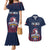 Custom France Football Couples Matching Mermaid Dress and Hawaiian Shirt Les Bleus Gallic Rooster