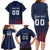 Custom France Football Family Matching Long Sleeve Bodycon Dress and Hawaiian Shirt Les Bleus Gallic Rooster