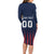 Custom France Football Family Matching Long Sleeve Bodycon Dress and Hawaiian Shirt Les Bleus Gallic Rooster