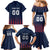 Custom France Football Family Matching Mermaid Dress and Hawaiian Shirt Les Bleus Gallic Rooster