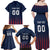 Custom France Football Family Matching Off Shoulder Maxi Dress and Hawaiian Shirt Les Bleus Gallic Rooster