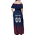 Custom France Football Family Matching Off Shoulder Maxi Dress and Hawaiian Shirt Les Bleus Gallic Rooster