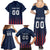 Custom France Football Family Matching Summer Maxi Dress and Hawaiian Shirt Les Bleus Gallic Rooster