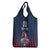 Custom France Football Grocery Bag Les Bleus Gallic Rooster