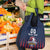 Custom France Football Grocery Bag Les Bleus Gallic Rooster