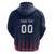 Custom France Football Hoodie Les Bleus Gallic Rooster