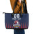 Custom France Football Leather Tote Bag Les Bleus Gallic Rooster