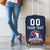 Custom France Football Luggage Cover Les Bleus Gallic Rooster