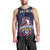 Custom France Football Men Tank Top Les Bleus Gallic Rooster