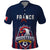 Custom France Football Polo Shirt Les Bleus Gallic Rooster