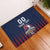 Custom France Football Rubber Doormat Les Bleus Gallic Rooster