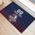 Custom France Football Rubber Doormat Les Bleus Gallic Rooster