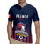 Custom France Football Rugby Jersey Les Bleus Gallic Rooster