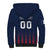 Custom France Football Sherpa Hoodie Les Bleus Gallic Rooster