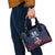 Custom France Football Shoulder Handbag Les Bleus Gallic Rooster