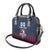 Custom France Football Shoulder Handbag Les Bleus Gallic Rooster