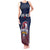 Custom France Football Tank Maxi Dress Les Bleus Gallic Rooster