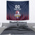 Custom France Football Tapestry Les Bleus Gallic Rooster