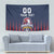 Custom France Football Tapestry Les Bleus Gallic Rooster