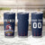 Custom France Football Tumbler Cup Les Bleus Gallic Rooster