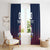 Custom France Football Window Curtain Les Bleus Gallic Rooster