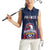 Custom France Football Women Sleeveless Polo Shirt Les Bleus Gallic Rooster