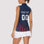 Custom France Football Women Sleeveless Polo Shirt Les Bleus Gallic Rooster