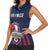 Custom France Football Women Sleeveless Polo Shirt Les Bleus Gallic Rooster