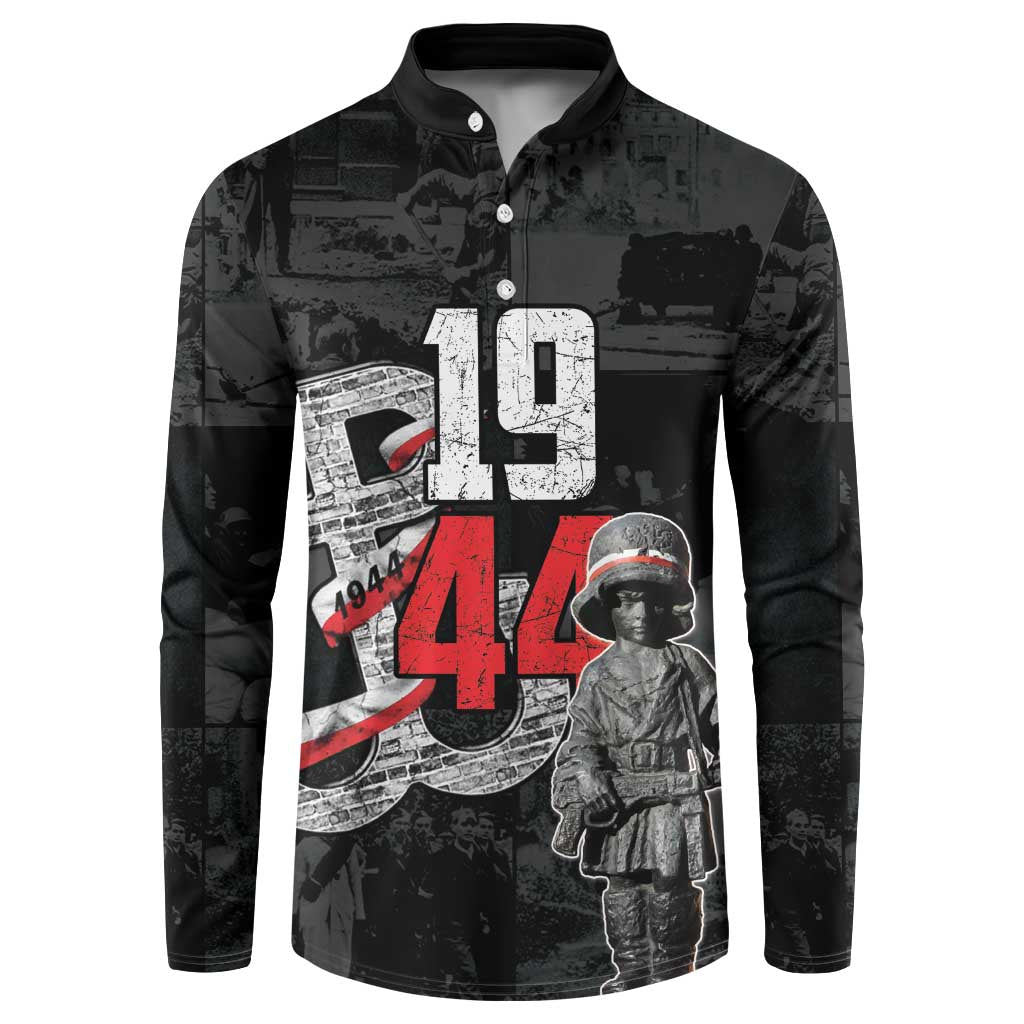 Warsaw Uprising 1944 Button Sweatshirt Polska Walczy WWII Insurrectionist