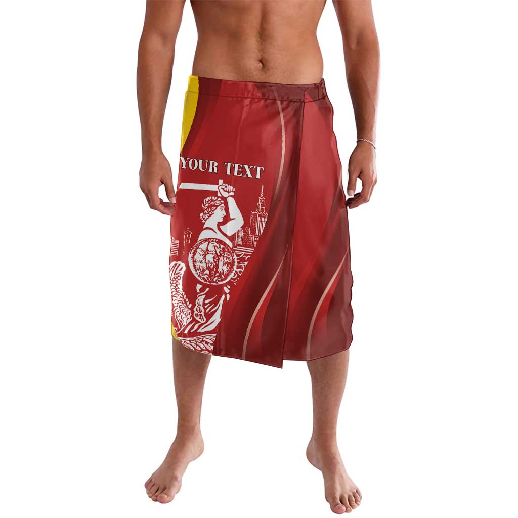 Warsaw Capital of Poland Personalized Lavalava Syrenka Warszawska Sporty Style