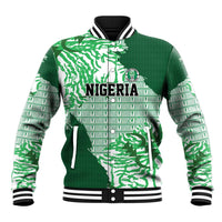 Custom Nigeria Fooball Baseball Jacket Super Eagles National Pride