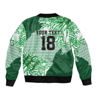 Custom Nigeria Fooball Bomber Jacket Super Eagles National Pride