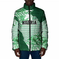 Custom Nigeria Fooball Padded Jacket Super Eagles National Pride