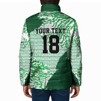 Custom Nigeria Fooball Padded Jacket Super Eagles National Pride