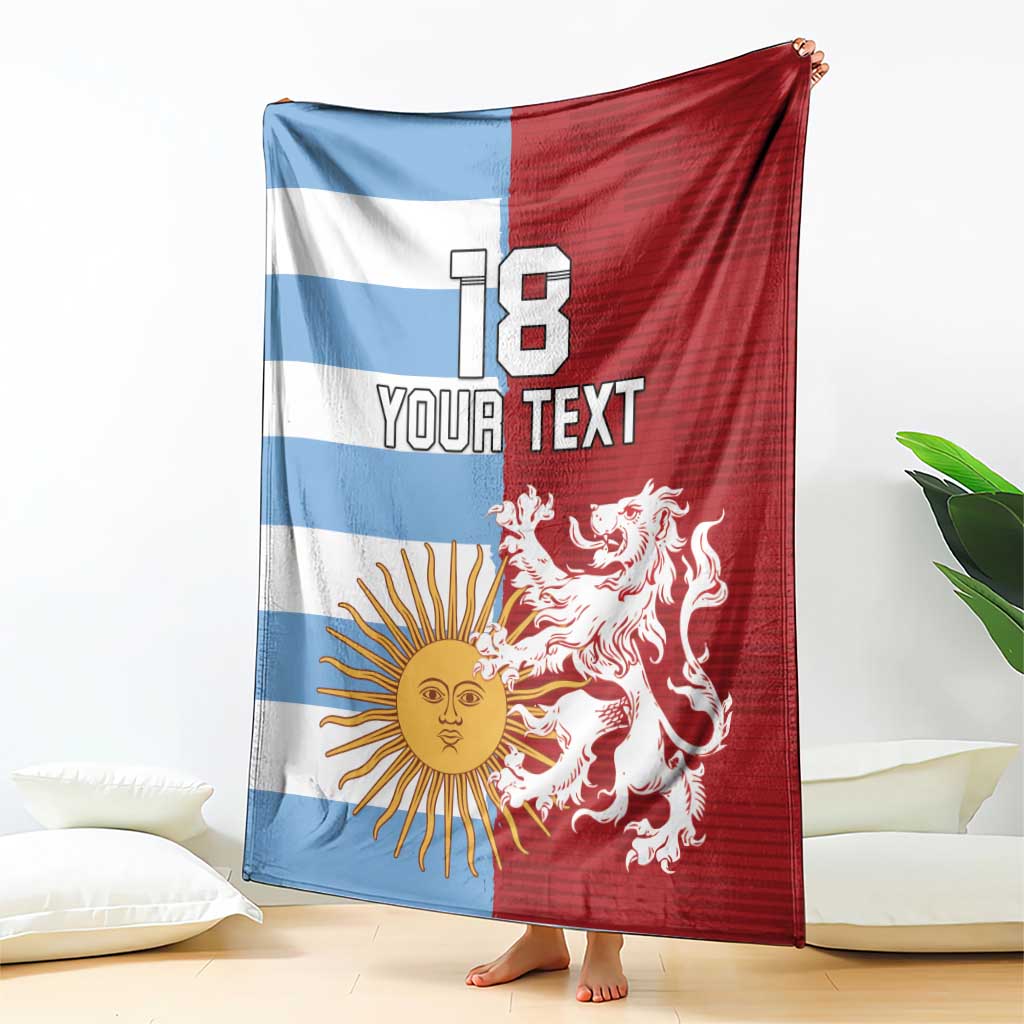 Custom British Lions Argentina Blanket Unique Style - Wonder Print Shop